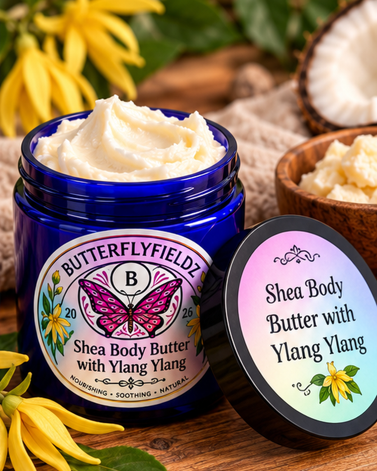 Shea Body Butter with Ylang Ylang – 4 oz
