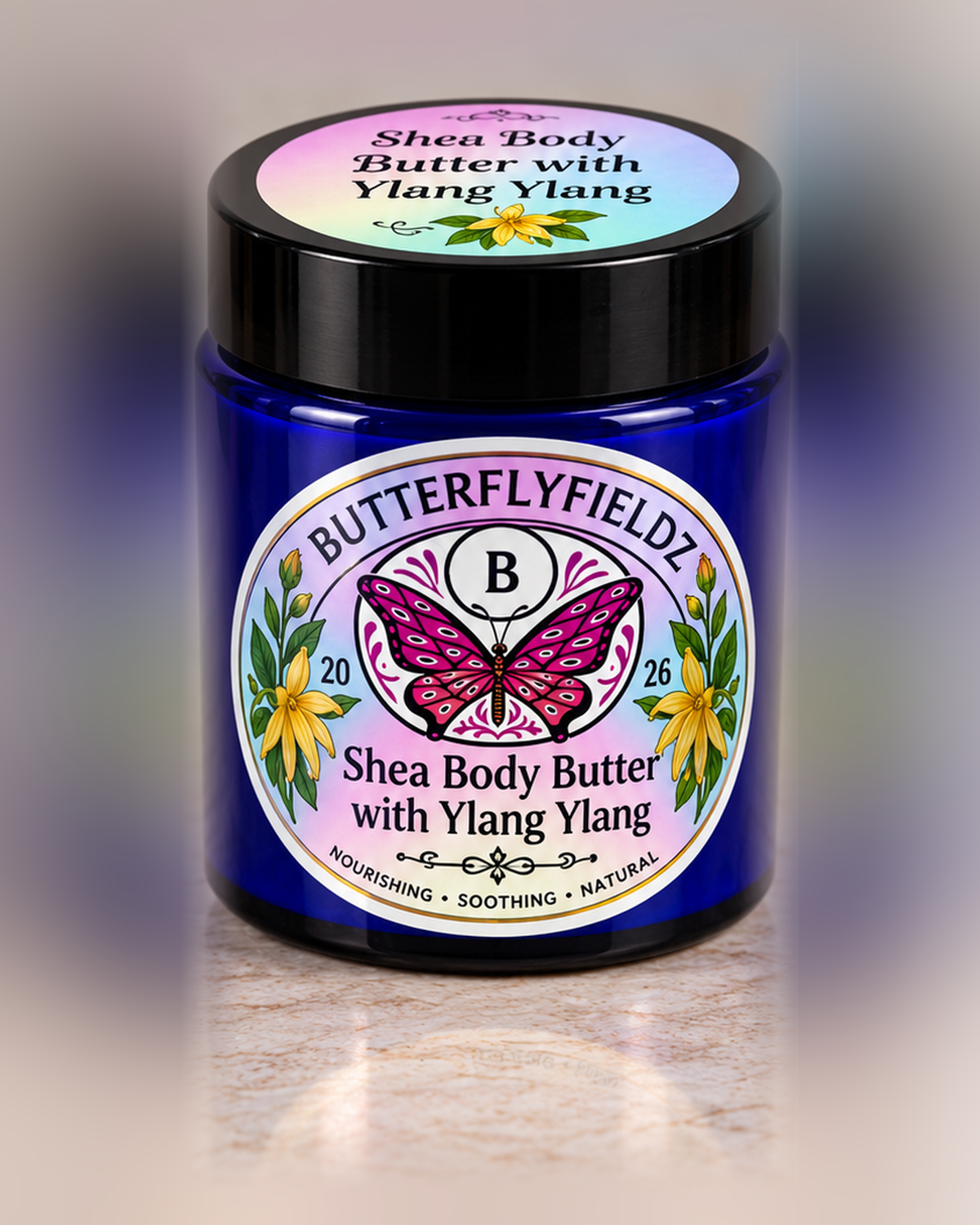 Shea Body Butter with Ylang Ylang – 4 oz
